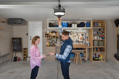 Chamberlain's new garage door openers will inspire tech savvy DIYers to get even more creative with how they use their garage space.