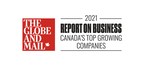 MOBIA named one of Canada's Top Growing Companies in The Globe &amp; Mail's 2021 Rankings