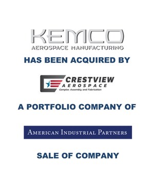 KAL Capital Markets Announces Kemco Aerospace Manufacturing Acquisition