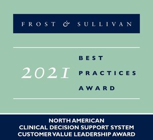 Frost &amp; Sullivan recognizes Change Healthcare with the 2021 North America Customer Value Leadership Award for Clinical Decision Support