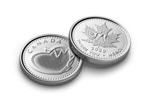 Die Anerkennungsmedaille der Royal Canadian Mint gewinnt den internationalen Preis für die beste Währungsinitiative als Reaktion auf die Covid-19-Pandemie