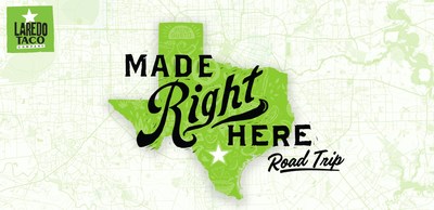 Laredo Taco Company is launching a new six-part video series “Made Right Here Road Trip”, with host Mando Rayo from United Tacos of America on its website, and social media channels (Facebook, Instagram, Twitter, YouTube, and TikTok). The “Made Right Here Road Trip” explores Hispanic culture and highlights authentic Mexican food across iconic cities in Texas.