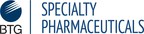 BTG Specialty Pharmaceuticals advances global regulatory program...
