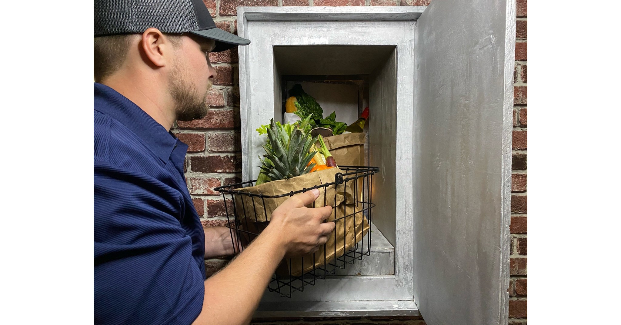 BIG TREND Quaint milk doors of the 50s are making a hightech comeback