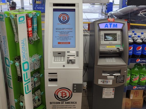 美国 ATM 的比特币