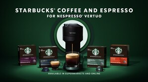 Nestlé and Starbucks® Launch a new Range of Starbucks Capsules for Nespresso Vertuo