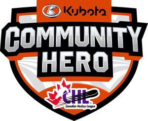 Kubota Canada and the Canadian Hockey League launch nominations for their annual 2021 Community Hero contest