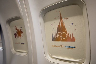Southwest Airlines and Walt Disney Resort(R) celebrate 50 years of memories and magic. Photo credit Stephen M. Keller / Southwest Airlines.