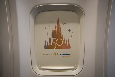 Southwest Airlines and Walt Disney Resort(R) celebrate 50 years of memories and magic. Photo credit Stephen M. Keller / Southwest Airlines.
