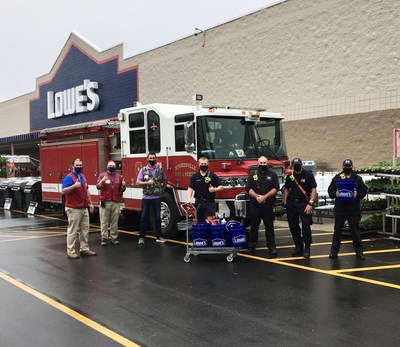 2020 Fire Safety Event At Lowe's Mooresville, N.C. Store