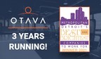 Otava Named to 2021 Best and Brightest Companies to Work For® in Metropolitan Detroit