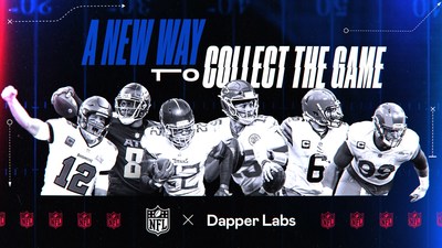 The NFL, the NFLPA and Dapper Labs announce new NFT deal to create exclusive digital video highlights (CNW Group/Dapper Labs, Inc.)