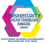 Remediant Named "Privileged Access Management Solution of the Year" For Fourth Consecutive Year by CyberSecurity Breakthrough