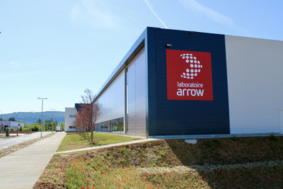 Laboratoire Arrow, which is owned by global pharmaceutical company Aurobindo, has a new 25,000 m2 site near Lyon.