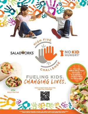 Saladworks Celebrates 35 Year Milestone by Fundraising for No Kid Hungry
