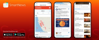SmartNews Wildfire Disaster Info Hub