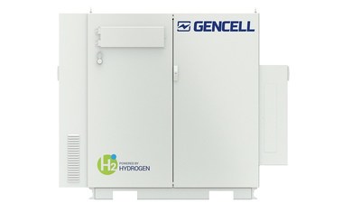GenCell launches the GenCell BOX™ resilient, compact, emission-free long-duration backup power solution leveraging highly efficient, ultra-reliable alkaline fuel cell technology designed specifically to meet the challenging backup power requirements of telecom and critical communications operations (PRNewsfoto/GenCell Energy)