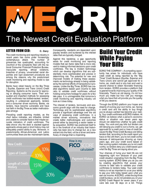 ECRID, the New Credit Bureau Files New IPO - Vimarsana News