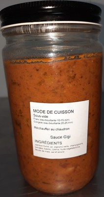 Sauce Gigi (Groupe CNW/Ministre de l'Agriculture, des Pcheries et de l'Alimentation)