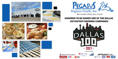 Pegasus Foods Named to Dallas 100