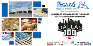 Pegasus Foods Joins Dallas 100 List of Fastest Growing Private Companies