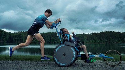 ©Annie Leibovitz. From Hyundai Journeys photographed by Annie Leibovitz. Atlanta-based 10x Iron Man finisher, triathlon trainer and Santa Fe owner Brent Pease, who co-founded the Kyle Pease Foundation with his brother Kyle to help the disabled find courage, resilience and normalcy through athletic achievement.