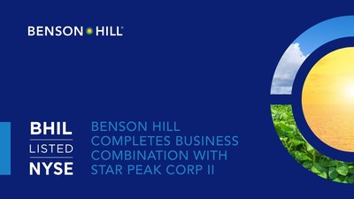 “Completing the business combination with Star Peak is a critical milestone on our journey to leverage our CropOS® technology platform and our integrated business model to build a healthier and climate resilient food system,” said Matt Crisp, Chief Executive Officer of Benson Hill.