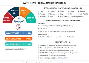 New Study from StrategyR Highlights a $132.4 Billion Global Market for Switchgears by 2026
