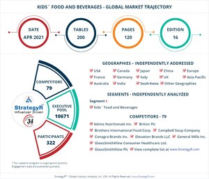 Global Industry Analysts Predicts the World Kids` Food and Beverages Market to Reach $141.8 Billion by 2026