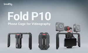 Présentation de la cage pour téléphone SmallRig Fold P10 conçue pour les créateurs de contenu vidéo et étend les possibilités de réalisation de films mobiles, vous permettant de filmer comme un pro