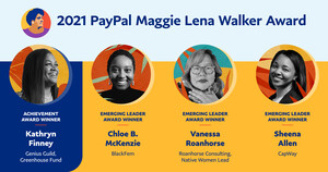 PayPal Announces Inaugural Winners and Finalists of the Maggie Lena Walker Award