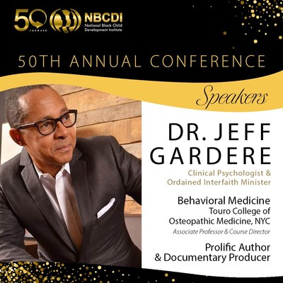 If Not Us, Who?: Black Children and Mental Health workshop featuring Olympic icon and mental health champion Dominique Dawes and Dr. Jeff Gardere on Oct. 14 at 2:30 p.m. EST among the two-day line up of events supporting Black children, families and communities.