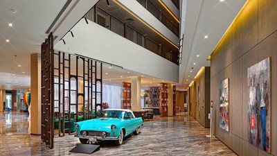 Hotel lobby of Wanda Vista Istanbul