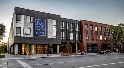 The exterior of Neon Local in Denver, CO - acquired by MG Properties