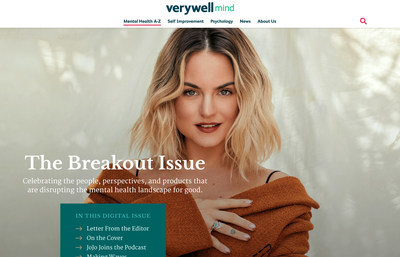 Verywell Mind's The Breakout Issue with Cover Star JoJo