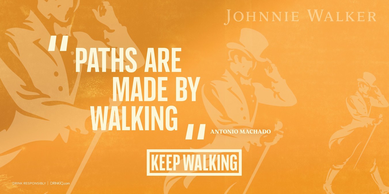 nationalisme eigenaar Archeoloog Johnnie Walker Launches New Keep Walking Campaign To Get The World Moving  Again