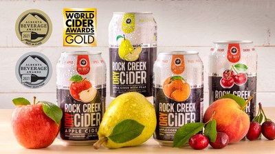 Rock Creek Orchard Ciders (CNW Group/Big Rock Brewery Inc.)