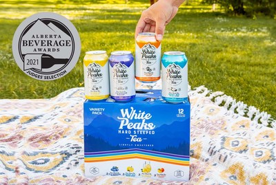 White Peaks Hard Steeped Teas (CNW Group/Big Rock Brewery Inc.)