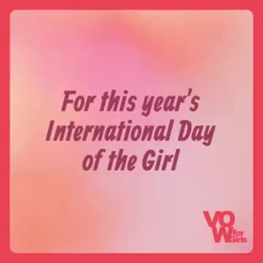 VOW for Girls Ignites the Global Movement to End Child Marriage with Its "Stop the Clock" Campaign