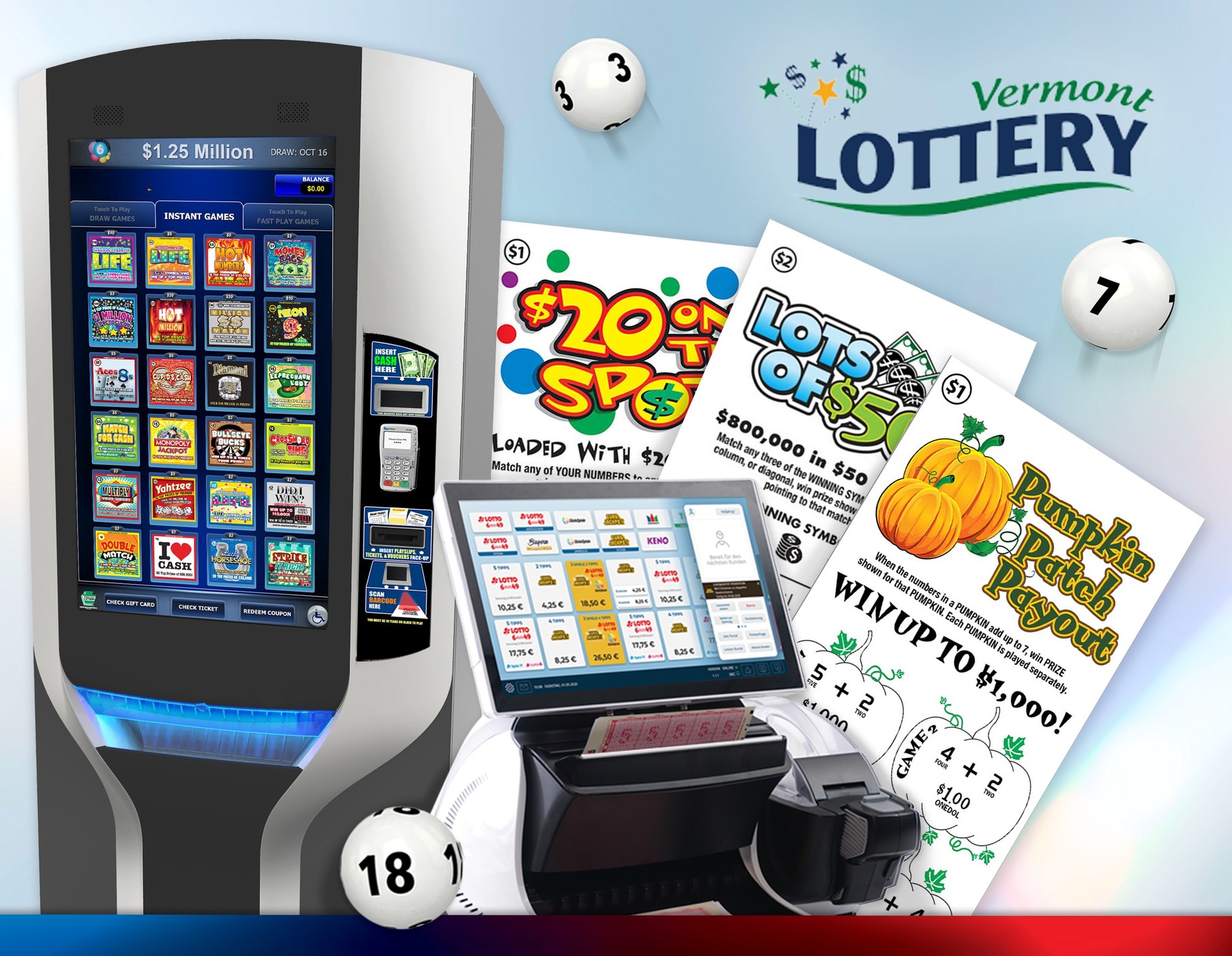 Scientific Games Wins 10year Vermont Lottery Systems Contract