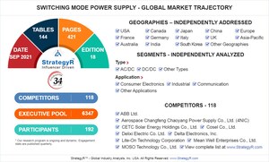 New Study from StrategyR Highlights a $29.2 Billion Global Market for Switching Mode Power Supply by 2026