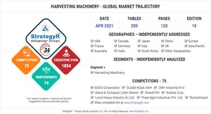 Global Harvesting Machinery Market to Reach $34.2 Billion by 2026