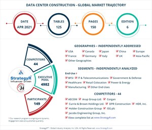New Study from StrategyR Highlights a $29.3 Billion Global Market for Data Center Construction by 2026