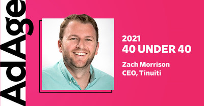 Tinuiti CEO Zach Morrison Named to Ad Age's 2021 40 Under 40 List