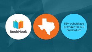 Texas adopta BookNook para la tutoría de lectura de los grados K-8 en todo el estado