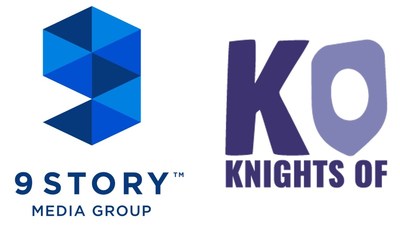 9 Story Media Group Announces Minority Equity Stake and First-Look Deal with Award-Winning, Inclusive Publishing Company, Knights Of (CNW Group/9 Story Media Group)