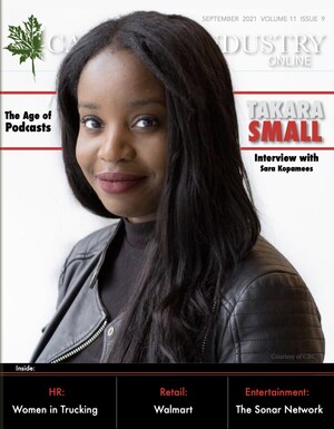 Sara Kopamees interviews Takara Small for Canadian Industry magazine