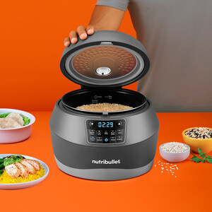 nutribullet® Launches the EveryGrain™ Cooker as the Brand's First Breakthrough into Heated Cooking Appliances