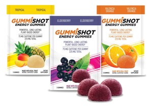 GummiShot™ Shakes Up Energy Category with the  Debut of the World's First Energy Shot in a Gummy