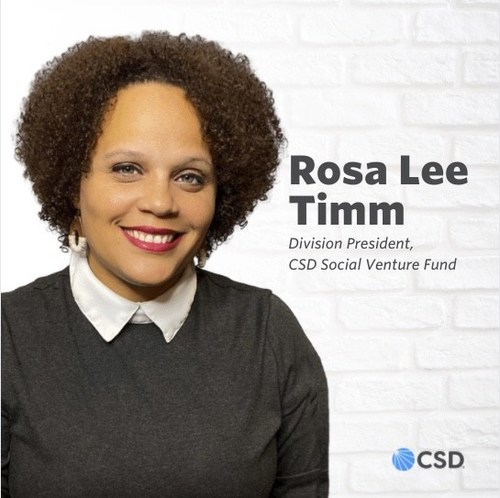 Removing barriers and creating accessible resources is key to creating space for Deaf entrepreneurs to succeed. Rosa Lee Timm, the new Division President of the CSD Social Venture Fund, plans to do just that.